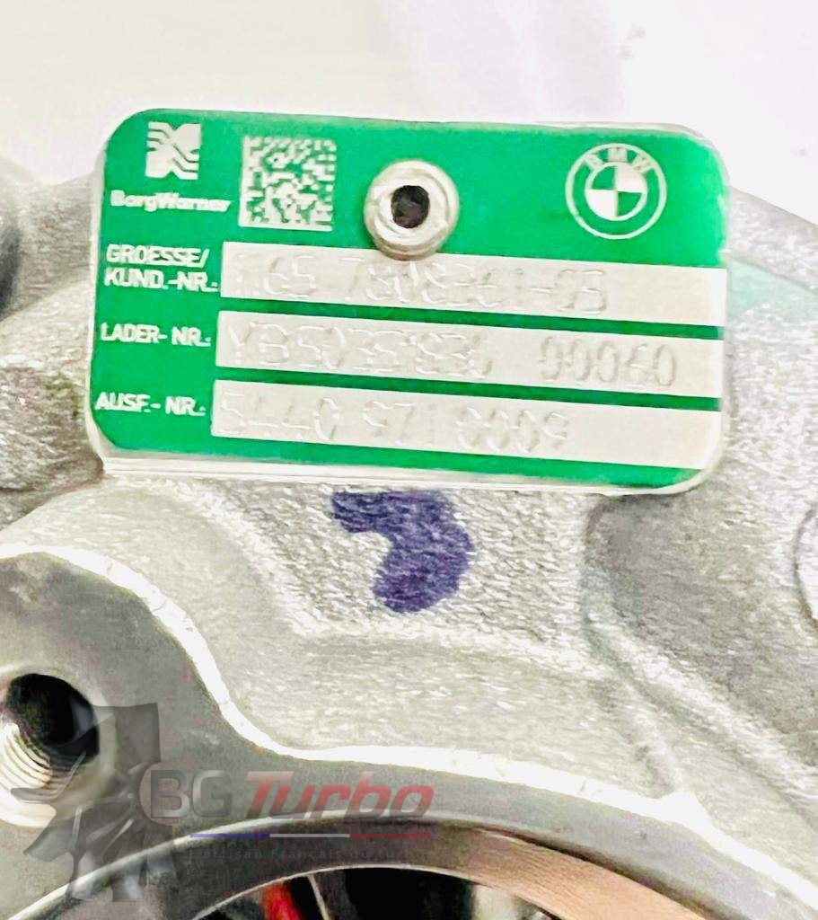 TURBO - HYBRIDE -  NEUF OE PRÉPARÉ EN FRANCE  - STAGE1 - 0 - 6+6 pales - MFS PERFORMANCE 3906
Diamètre admission - Ind : 33,98 mm / Exd : 46 mm / Angle : 18° - VA AVEC 53269700005
