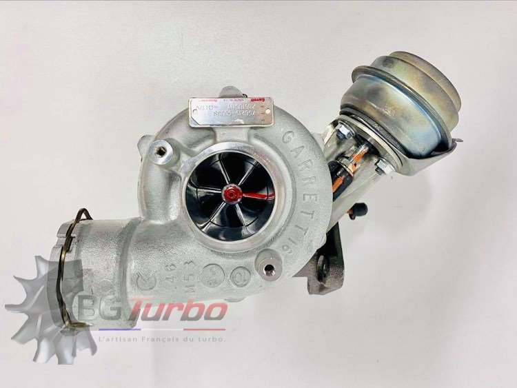 Turbo TURBO - HYBRIDE -  NEUF OE PRÉPARÉ EN FRANCE  - STAGE1 - GT1749V (Step 2) - 6+6 pales - MFS PERFORMANCE 1730Diamètre admission - Ind : 36,39 mm / Exd : 49 mm / Angle : 30°
