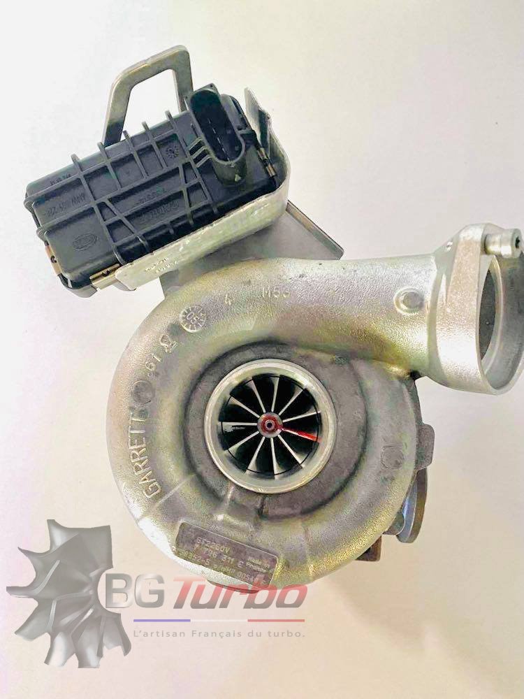 TURBO - HYBRIDE -  E/S PRÉPARÉ EN FRANCE  - STAGE2 - GT2260VK - 6+6 pales - MFS PERFORMANCE 25D5
Diamètre admission - Ind : 47,5 mm / Exd : 60,01 mm / Angle : 30°
