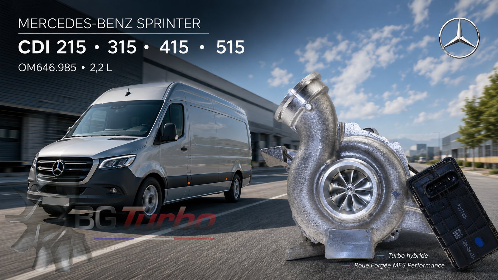 Turbo TURBO - HYBRIDE - &nbsp;NEUF OE PRÉPARÉ EN FRANCE &nbsp;- STAGE1 - 0 - 11+0 pales - MFS PERFORMANCE 1723Diamètre admission - Ind : 36,3 mm / Exd : 49 mm / Angle : 30°
