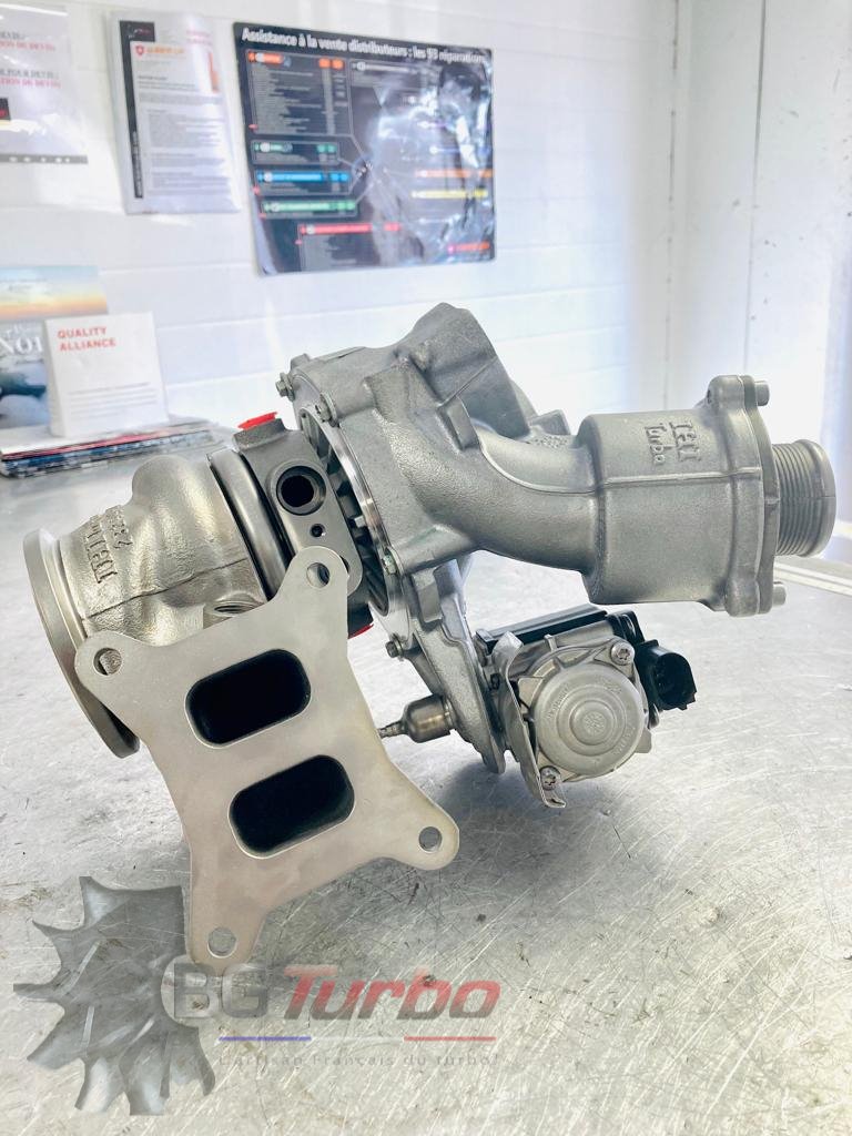 TURBO - HYBRIDE - &nbsp;NEUF OE PRÉPARÉ EN FRANCE &nbsp;- STAGE2 - 0 - 6+6 pales - MFS PERFORMANCE F563
Diamètre admission - Ind : 48,5 mm / Exd : 60,5 mm / Angle : 30°
