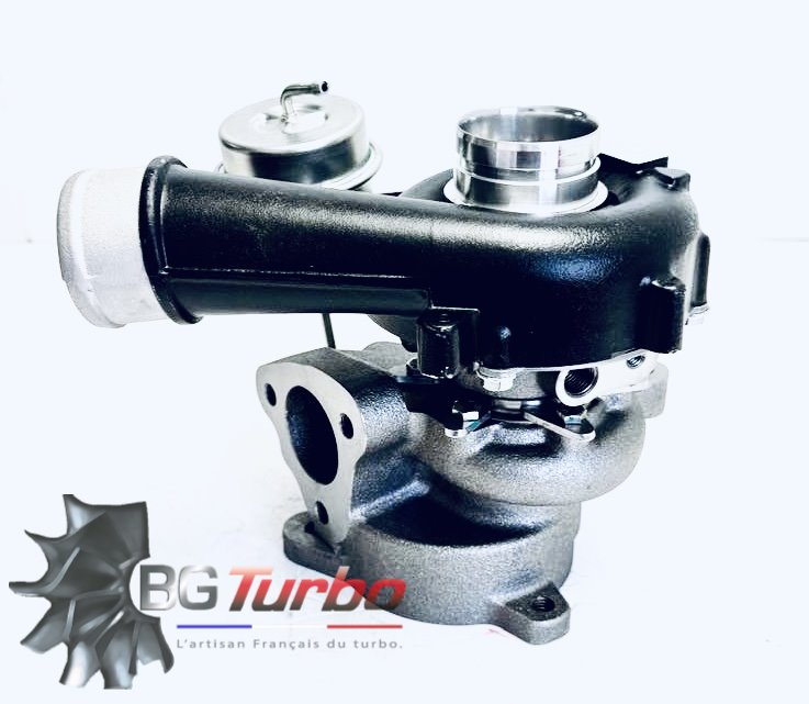 TURBO - HYBRIDE -  NEUF ADAPTABLE PRÉPARÉ EN FRANCE  - STAGE1 - K04 - 4+4 pales - MFS PERFORMANCE K441
Diamètre admission - Ind : 41,94 mm / Exd : 56,08 mm / Angle : 30° CODE MOTEUR BAM
