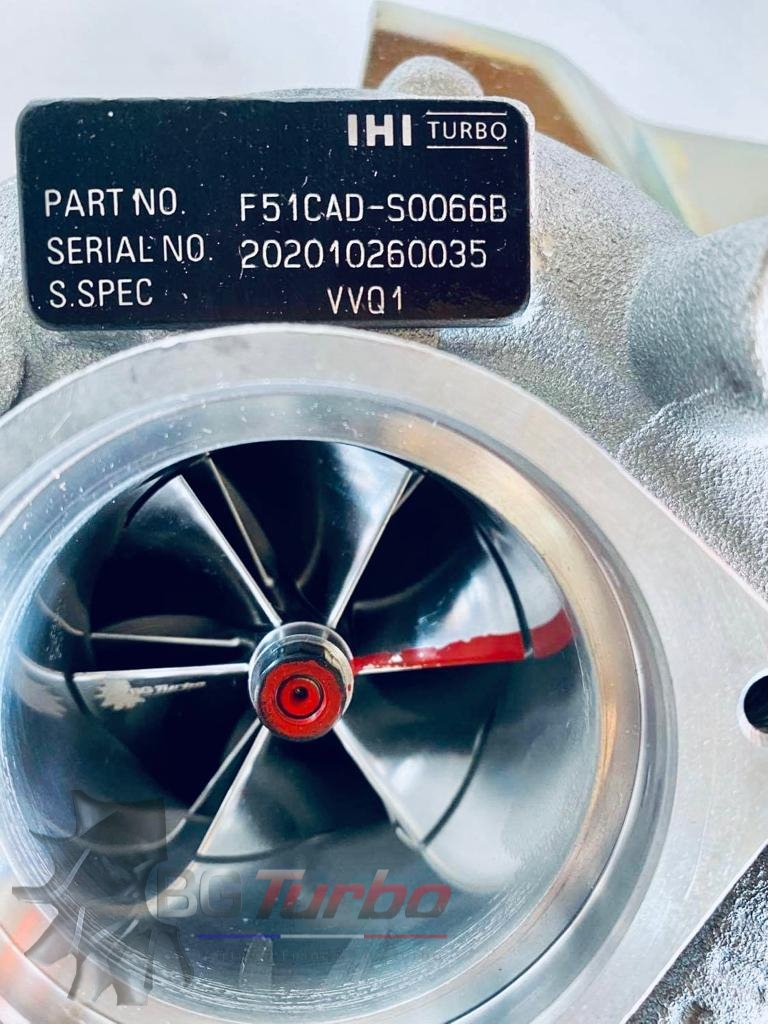 Turbo TURBO - HYBRIDE - &nbsp;NEUF OE PRÉPARÉ EN FRANCE &nbsp;- STAGE1 - 0 - 6+6 pales - MFS PERFORMANCE F5F4
Diamètre admission - Ind : 42,35 mm / Exd : 56 mm / Angle : 30°
