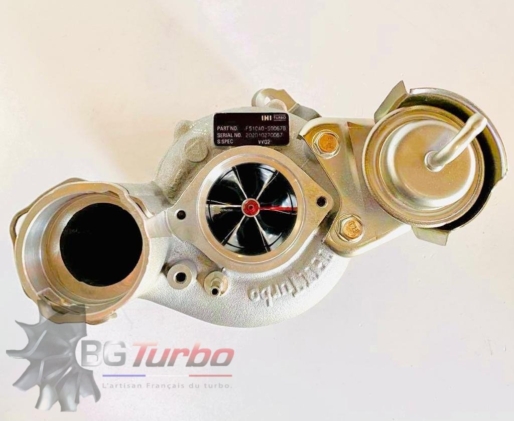 TURBO - HYBRIDE - &nbsp;NEUF OE PRÉPARÉ EN FRANCE &nbsp;- STAGE2 - 0 - 6+6 pales - MFS PERFORMANCE F584
Diamètre admission - Ind : 49,5 mm / Exd : 63,8 mm / Angle : 30°
