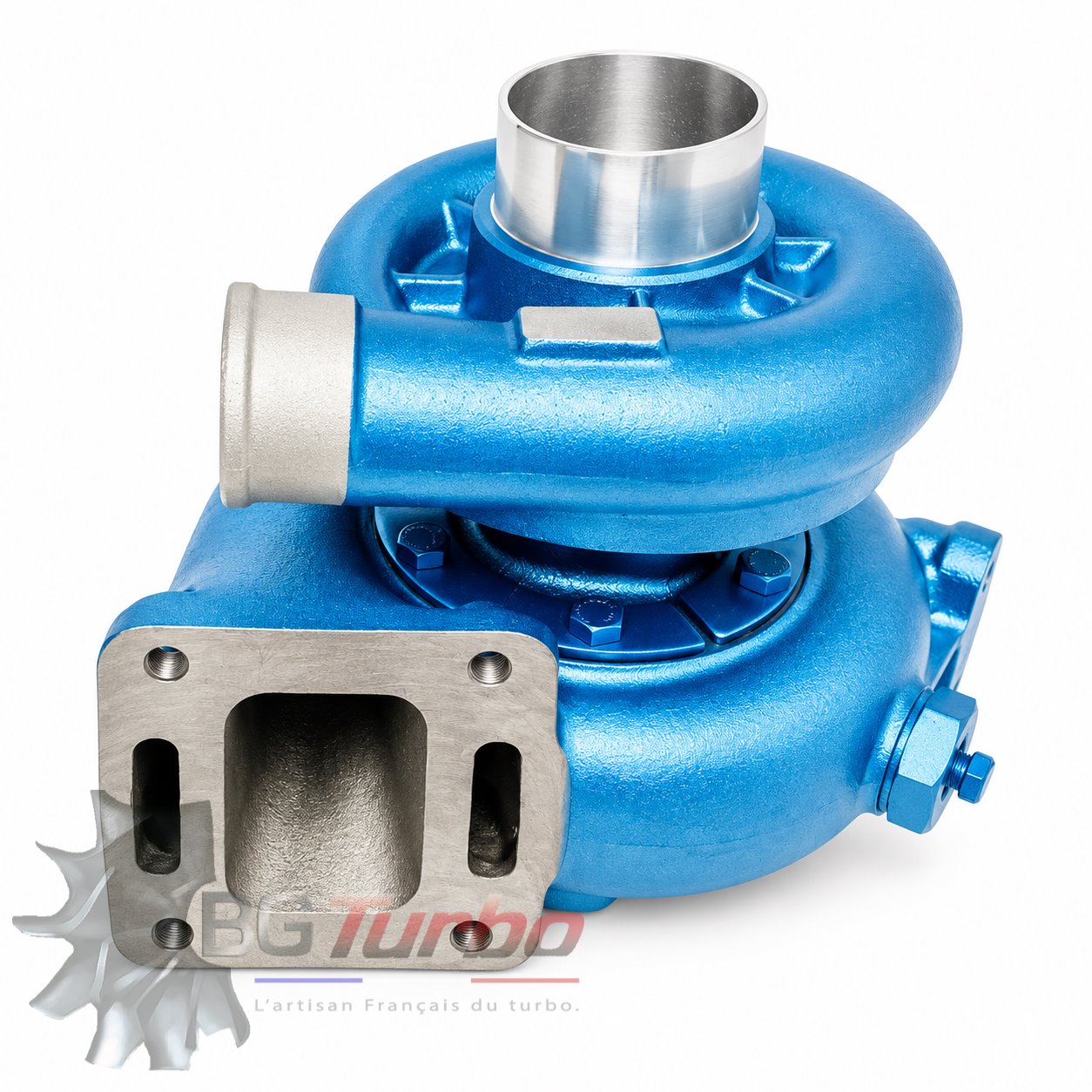 Turbocompresseur YAMAHA MARINE pour moteur diesel ME432ST / ME432STI / ME432STI P1 / P2 4,16 L 6 cylindres - N57 _ 285 à 315 ch _ Réf. OE N64-14690-00 / N64-14690-00-00 _ AISAN 1100-64720 _ Modèle SX432
