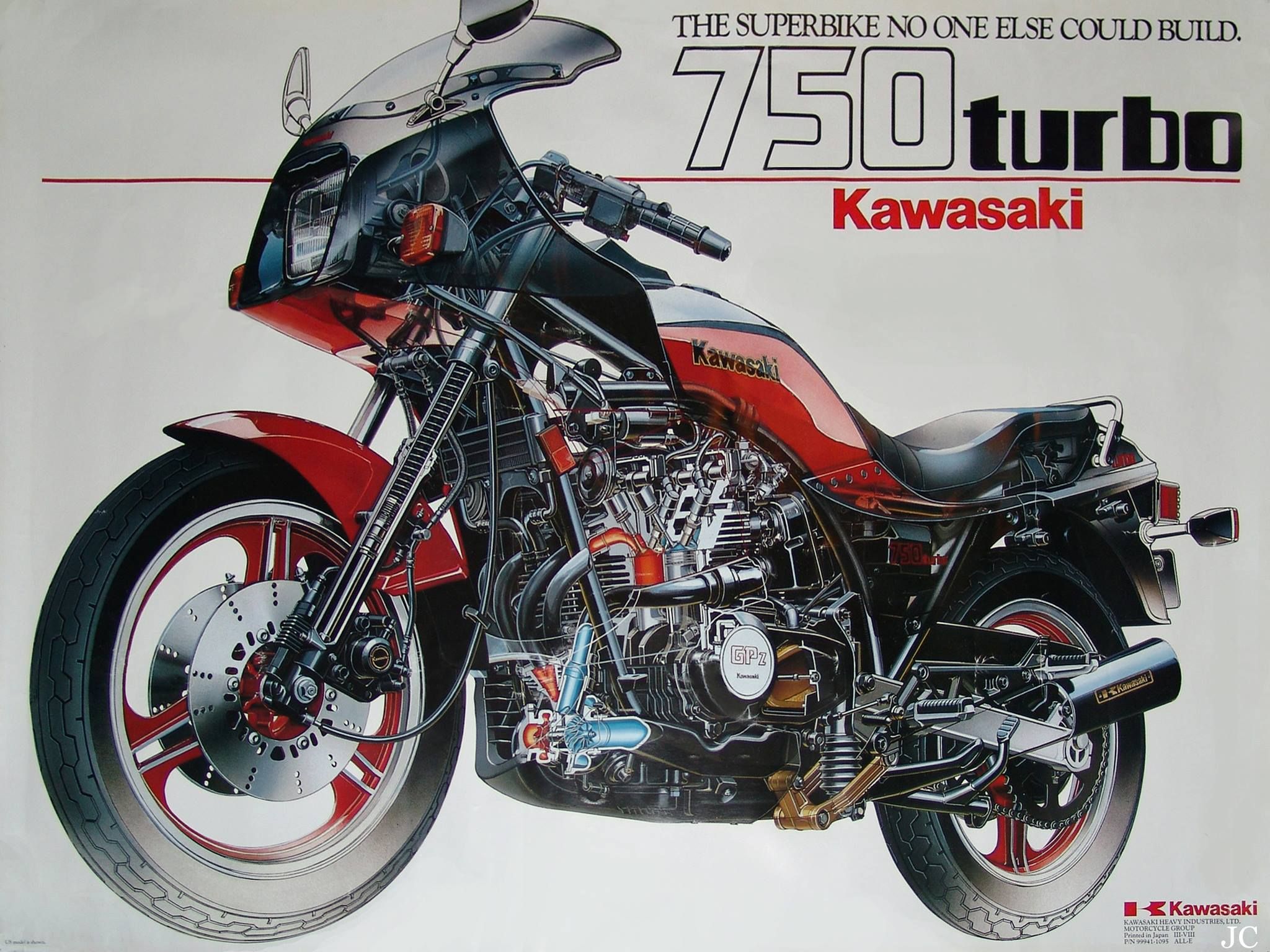 TURBO - E/S PRÉPARÉ EN FRANCE - KAWASAKI GPZ 750 - 41B20 - HT10B - HT10-41B20

