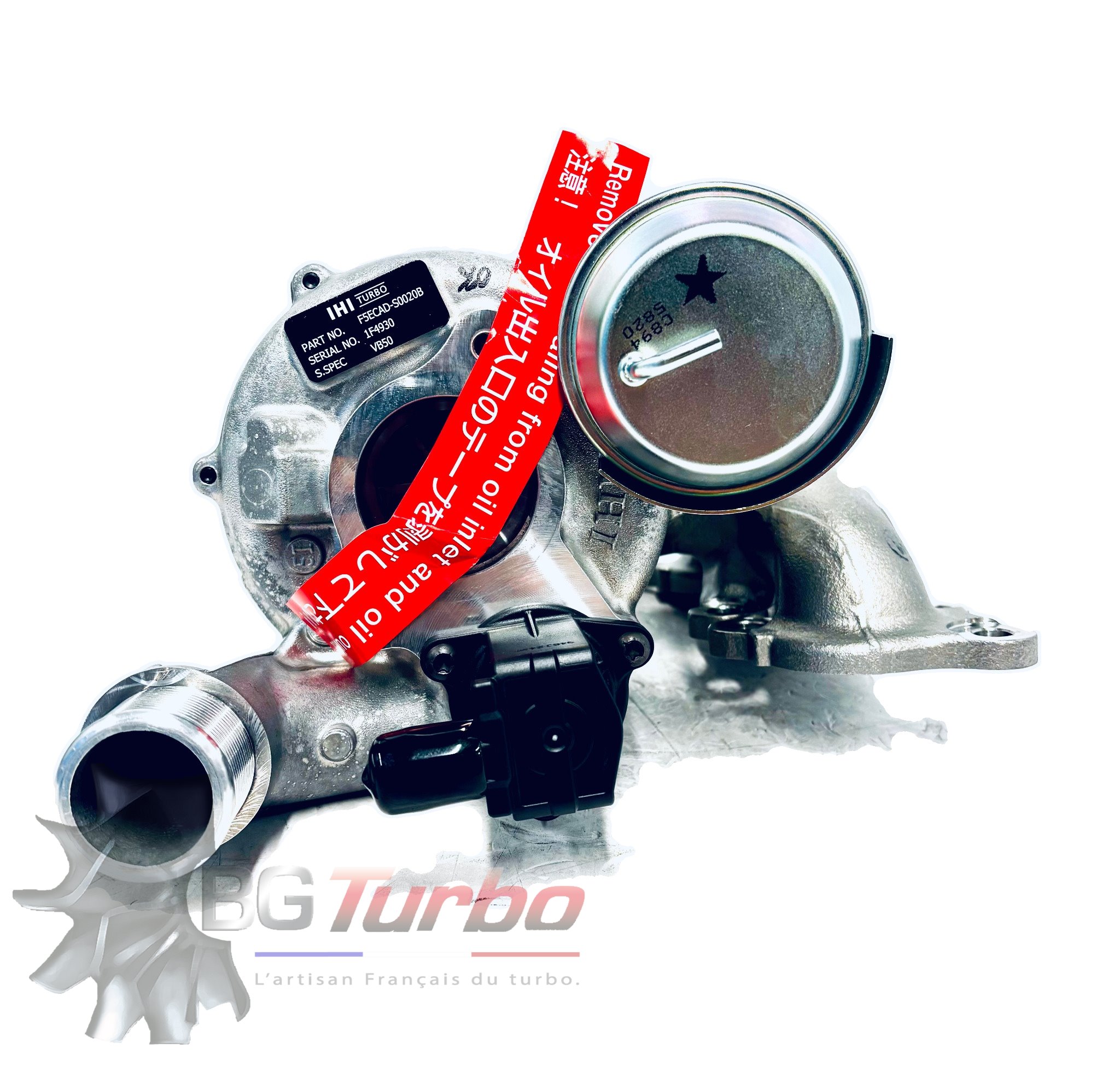 TURBO - NEUF ORIGINE IHI - VL - TOYOTA - VB50 - 1720118030A
