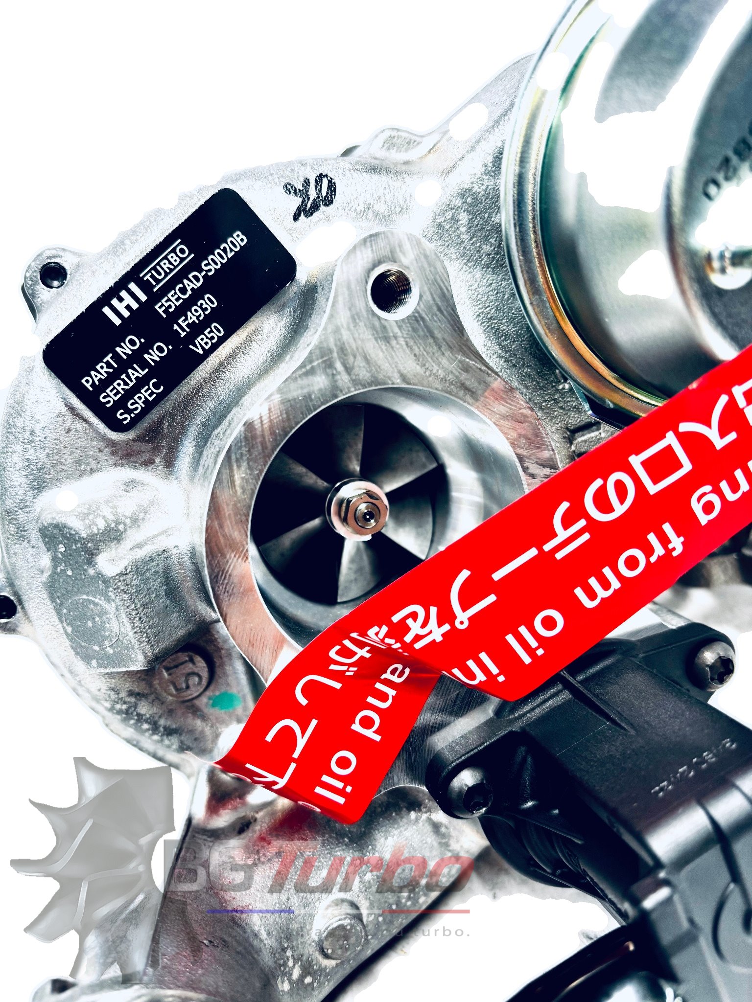 TURBO - NEUF ORIGINE IHI - VL - TOYOTA - VB50 - 1720118030A
