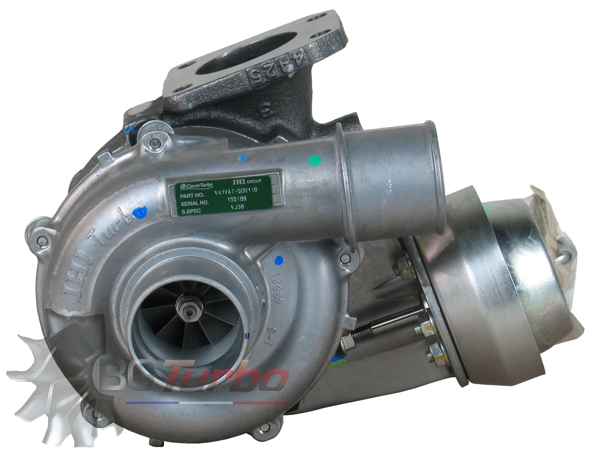 Turbo TURBO IHI RHV4 NEUF - MAZDA 6 J97MU FORD RANGER &nbsp;BT50 WLAA MD30DITC 2,0 2,5 3,0 L 141 156 CV - VJ38
